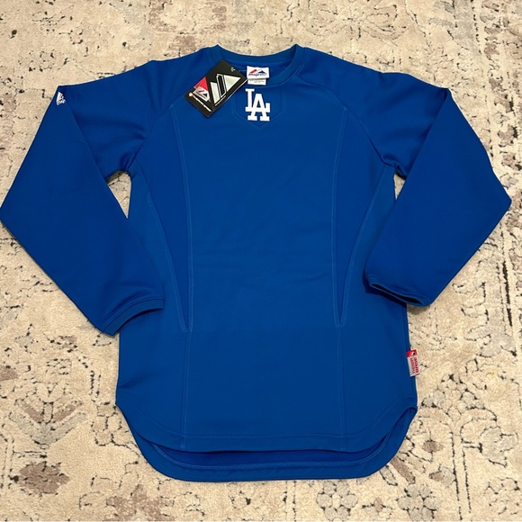 Majestic Other - Majestic Authentic LA Dodgers Therma Base MLB Pullover Sweatshirt Youth Sz: XL